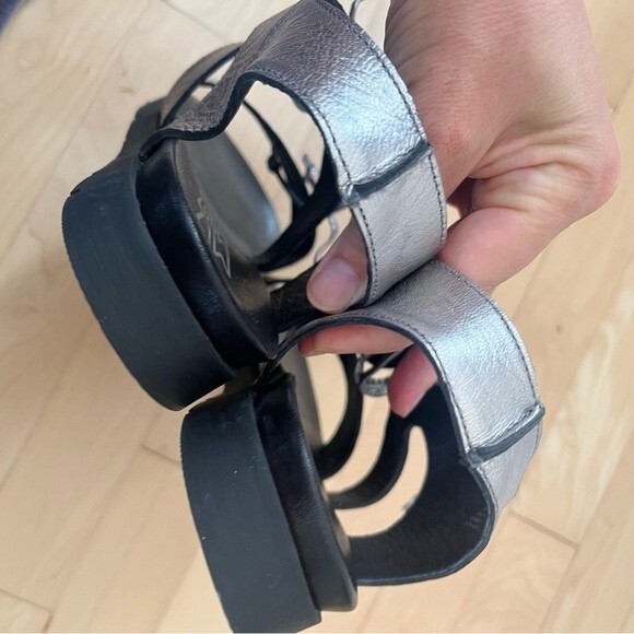 Miz Mooz Davey Leather Lace-Up Sandals 39 NWOB - Picture 9 of 12